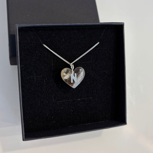 Erinnerungscharm mit personalisiertem Fellanhänger