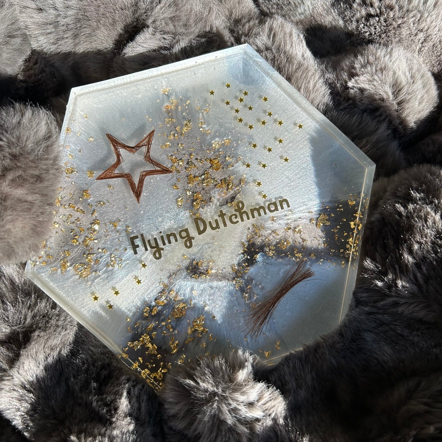 Personalisiertes Hexagon – Individuelles Erinnerungsstück