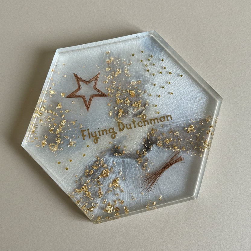Personalisiertes Hexagon – Individuelles Erinnerungsstück