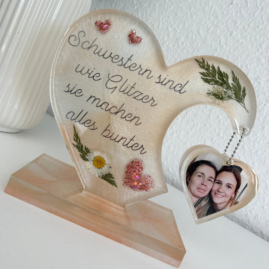 Personalisiertes Herz – Individuelles Erinnerungsstück