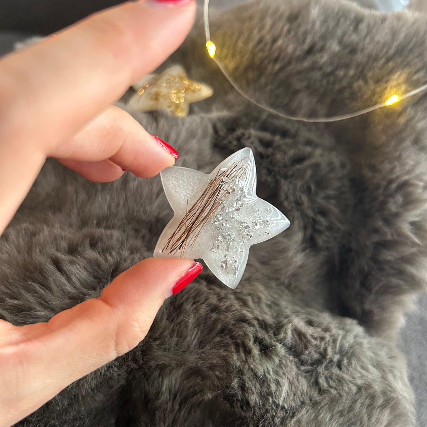 Erinnerungsstern – Individuelles Andenken aus Epoxidharz