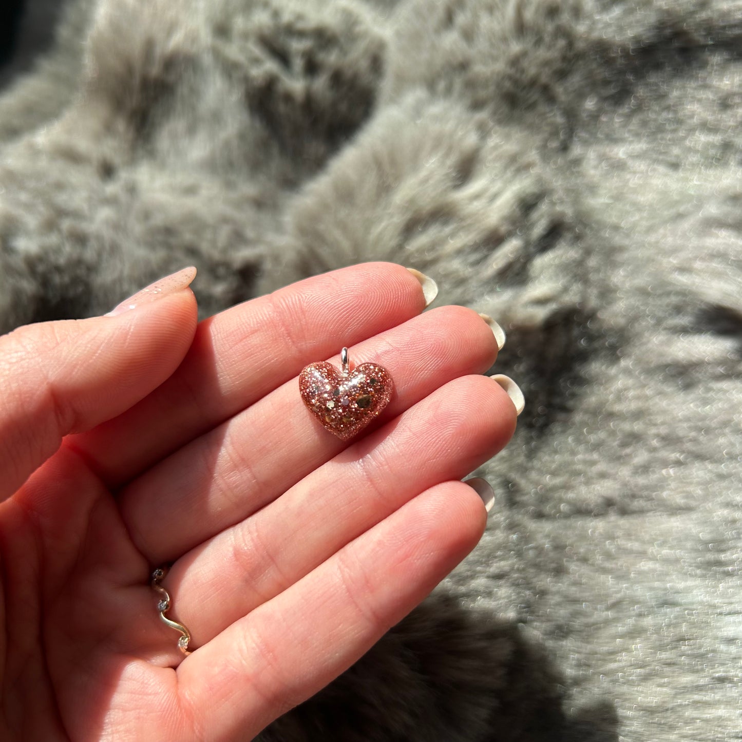 Kette mit personalisiertem Herzanhänger