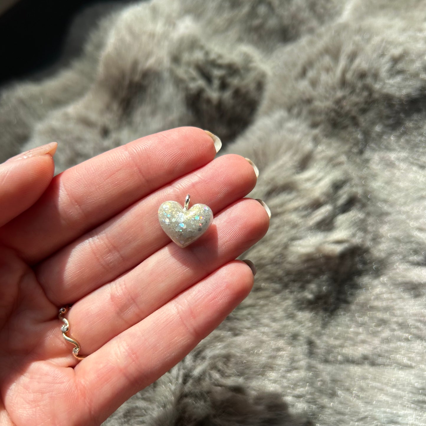 Kette mit personalisiertem Herzanhänger