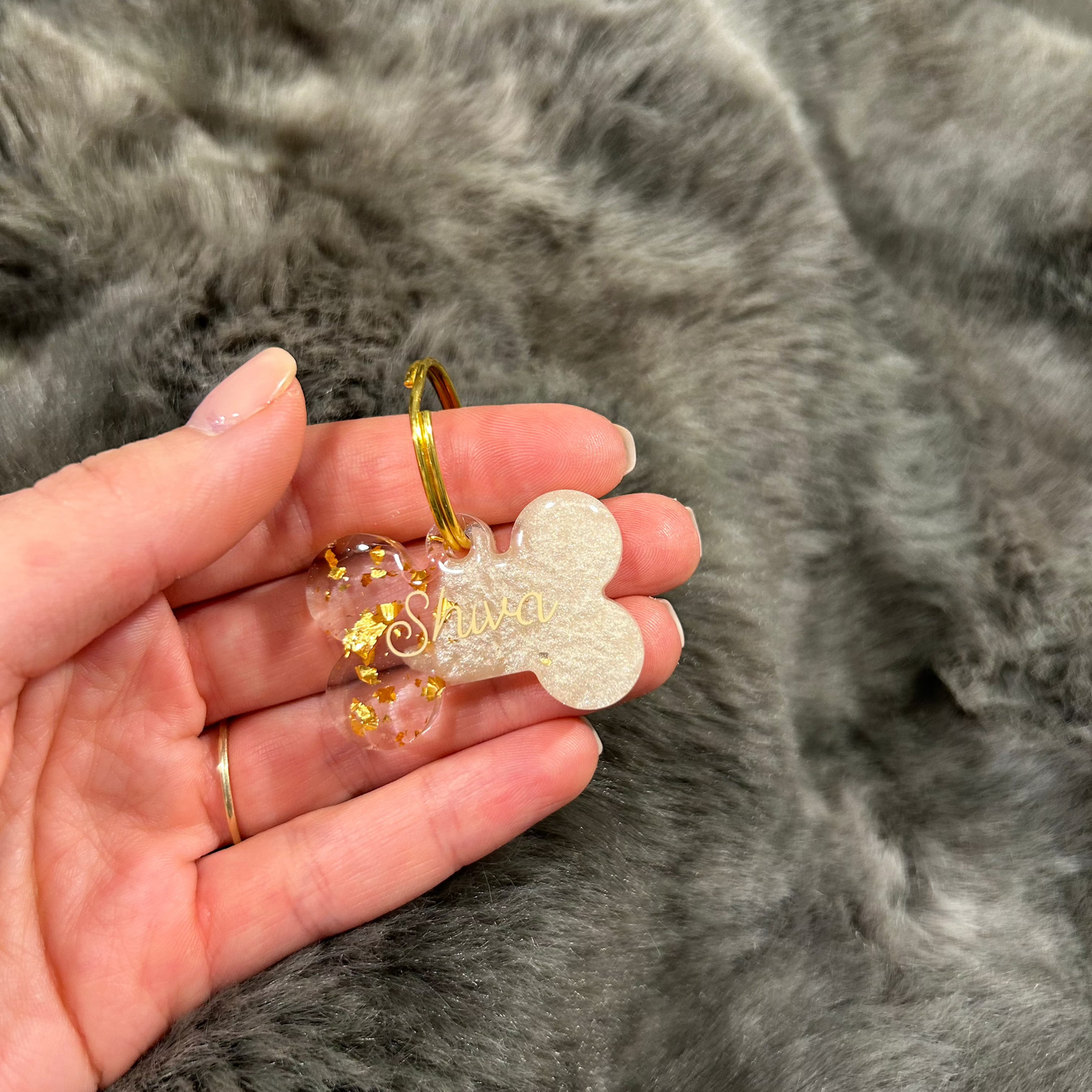 Personalisierte Hundemarke – Namensanhänger für deinen Vierbeiner