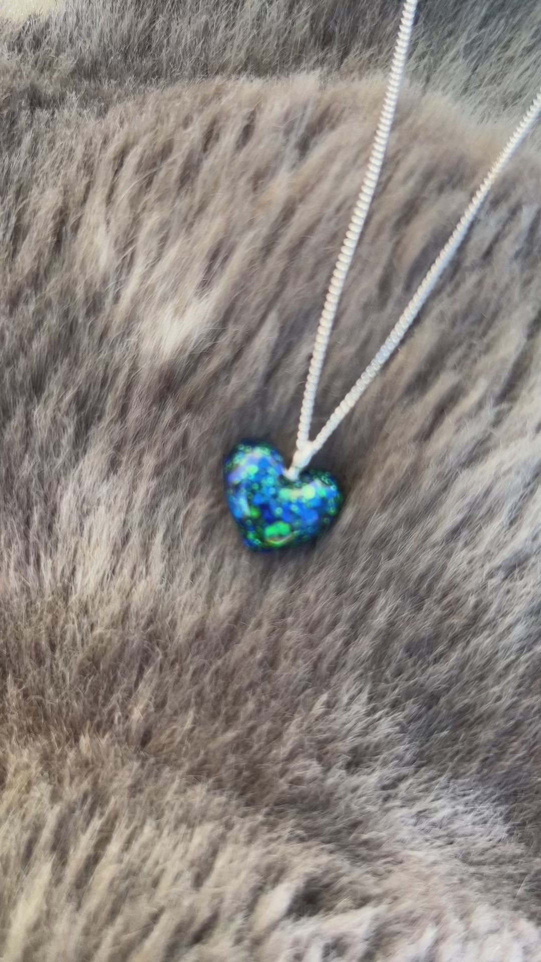 Kette mit personalisiertem Herzanhänger
