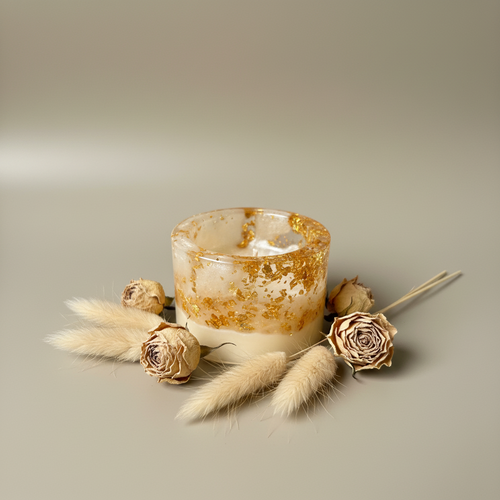 Epoxidharz Teelicht – Gedenkkerze für besondere Erinnerungen